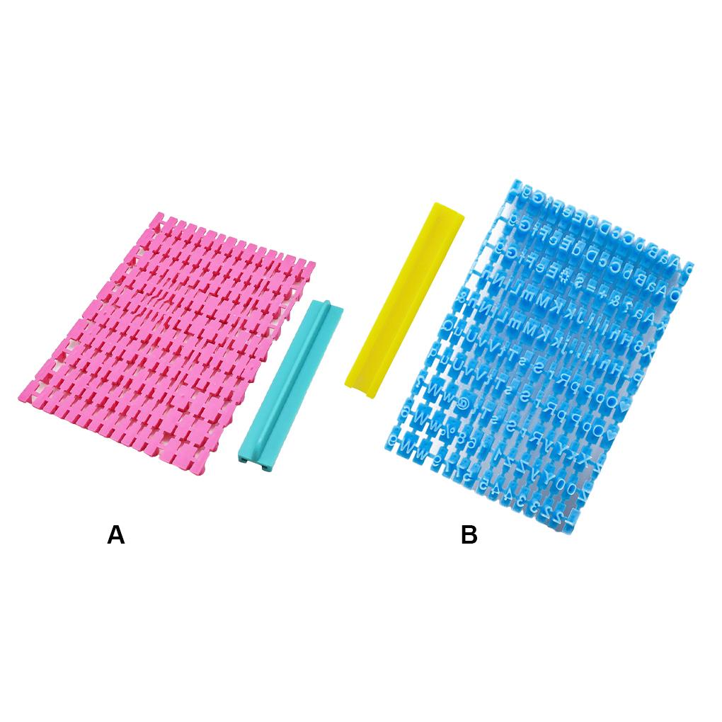 Письменный штамп для выпечки, многоразовые пластиковые трафареты для тиснения, художественные инструменты для рукоделия, печенья, буквенно-цифровой штамп с использованием