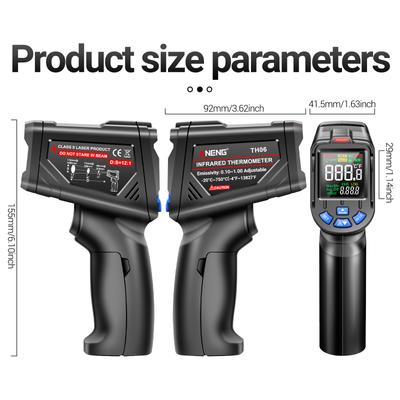 Инфракрасный термометр, ручной измеритель температуры тепла для приготовления пищи, печи для пиццы, грилей и двигателя, не для человека
