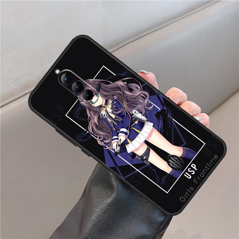 Girls Frontline Case For ZTE Nubia Red Magic 6 7 6S 7S 8S 9S Pro 5G 6R RedMagic 10 Air 8 9 10 Pro Plus Cover