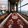 European Style Aisle Walkway Carpet Hallway Decor Area Rug Luxury Corridor Long Runner Passageway Doorway Floor Mats Non-slip