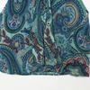 Womens Printed Bow Top Matching Skirt Set Casual Outfit