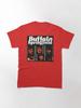 Buffalo springfield Musician Portraits Arranged Inside Vertical Film Strip Frames Classic T-Shirt