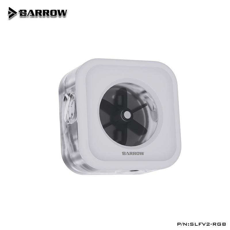 Barrow G1/4" Liquid Flow Meter For Computer Case Water Cooling System Use Velocity Of Flow ,SLFV2-RGB