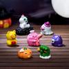 Micro Landscape Cute Halloween Dinner Doll Ghost Mummy Pumpkin Figure Table Top Resin Trinket