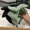 Женские повязки на голову с большим бантом из сетчатого шифона для женщин, модные аксессуары для волос, обруч для волос для девочек, корейские головные уборы
