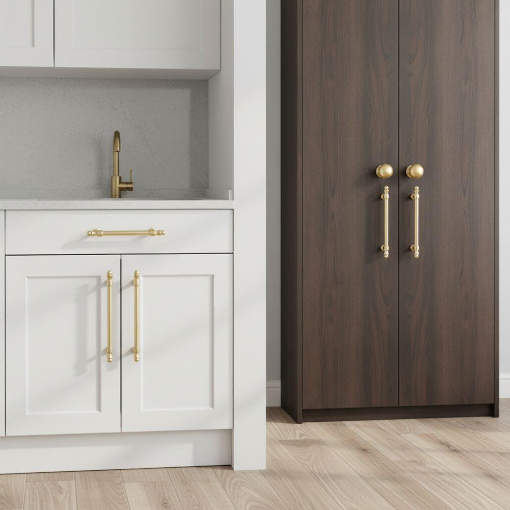 Gold Finish Cabinet Handles Zinc Alloy Furniture Handles European Style Cupboard Handles Wardrobe