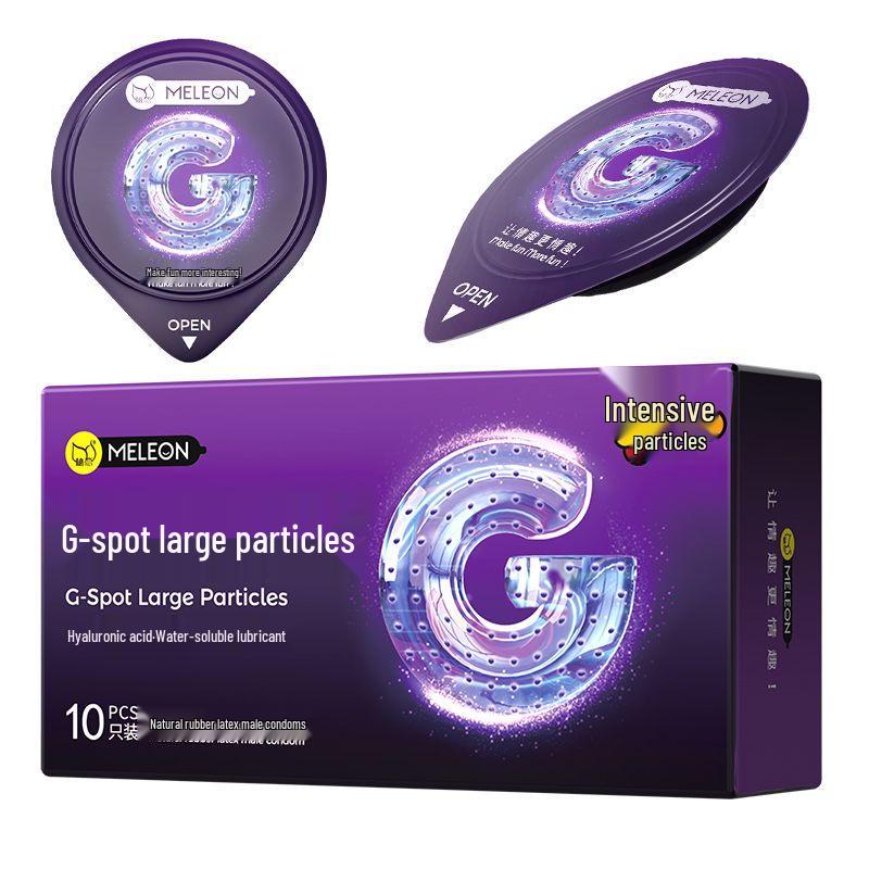 Презервативы Secret Love Delay King с ребристой текстурой – Долгоиграющие, с крупными частицами, текстура кошачьего языка