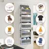 5-Shelf Over-the-Door Storage Organizer - Space-Saving Hanging Design with 10 Extra-Large Capacity Pockets - Perfect for Bedroom