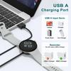 Магнитный зарядный кабель для смарт-часов Google Pixel Watch 2, длина 1 м, USB Type-C, адаптер-док-станция для зарядки Google Pixel Watch 2.