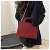 Solid Color Square Top-handle Bag For Commuting Casual Women's Crossbody Shoulder Bags Designer Ladies Handbags