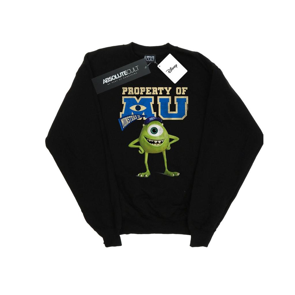 Disney Womens/Ladies Monsters University Property Of MU Mike Sweatshirt
