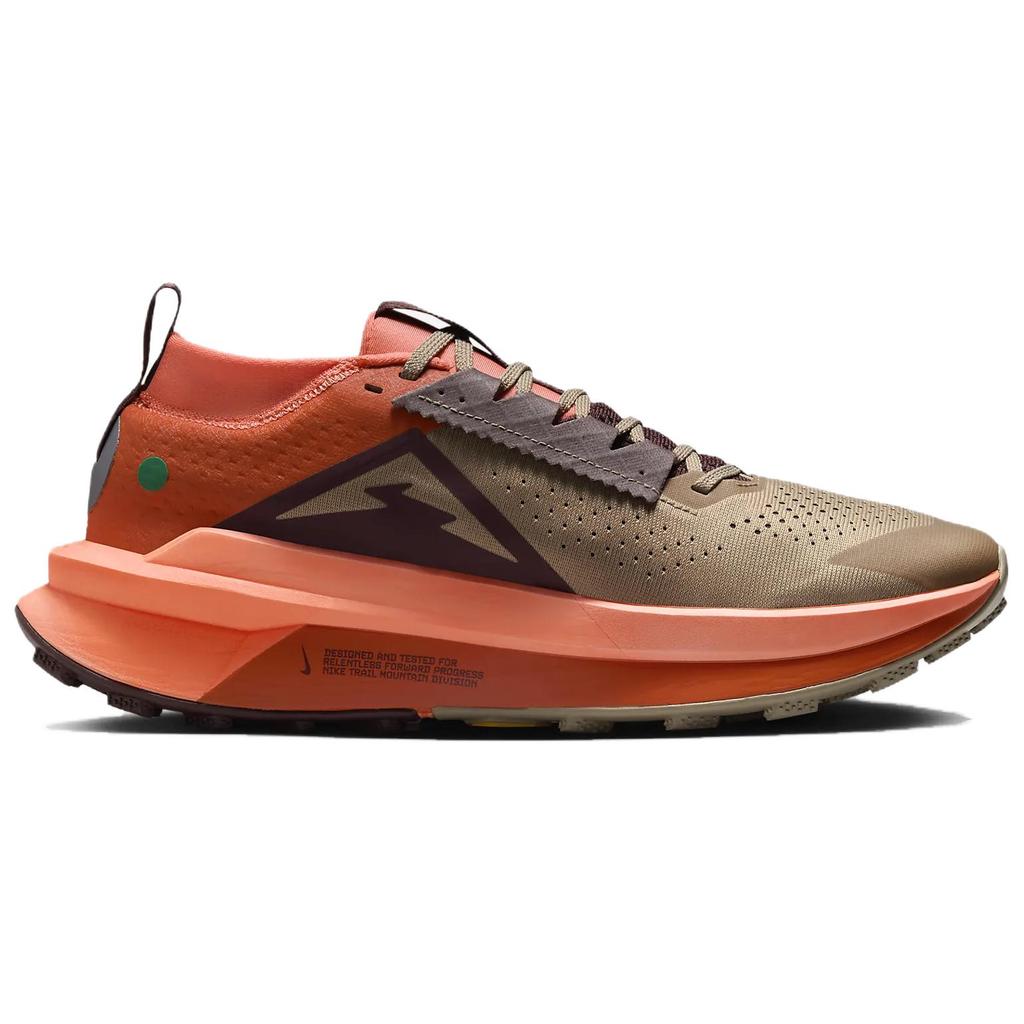 Nike Кроссовки ZoomX Zegama 2 цвета хаки, гиперовый малиновый, бургунди, белый, повседневные HQ3768-200