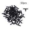 500-50PCS Plastic Barbed 3-Way Tee Connector for 3/5mm Tubing Watering Pipe Hose Couplings Micro Drip Irrigation Garden Tools
