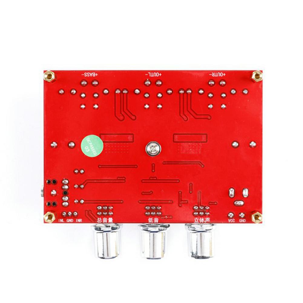 2*50W+100W Dual TPA3116D2 Power Subwoofer 2.1 Channel Amplifier Board TPA3116 Audio Stereo Equalizer AUX Amp