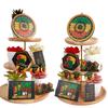 Stylish June Festival Wooden Tray Decoration For Creating A Joyous Juneteenth Atmosphere