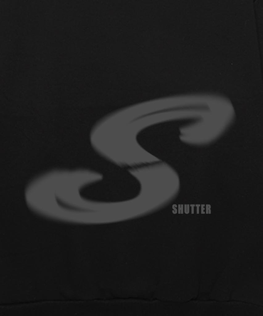 SHIRTER S Logo Oversized Sweatshirt (Sls016) Black