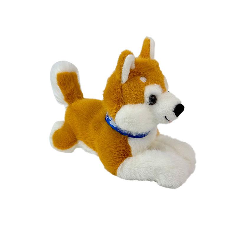 Simulated Pose Shiba Inu Plush Toy Doll Boy Gift Sofa Pillow Pillow Video Game City Redemption Doll