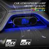 Для GR Sport Логотип Corolla Hilux Yaris Verso Camry Эмблема Автомобильный Воздуховыпуск Ароматерапия Световая Атмосфера Светодиодный Освежитель Воздуха