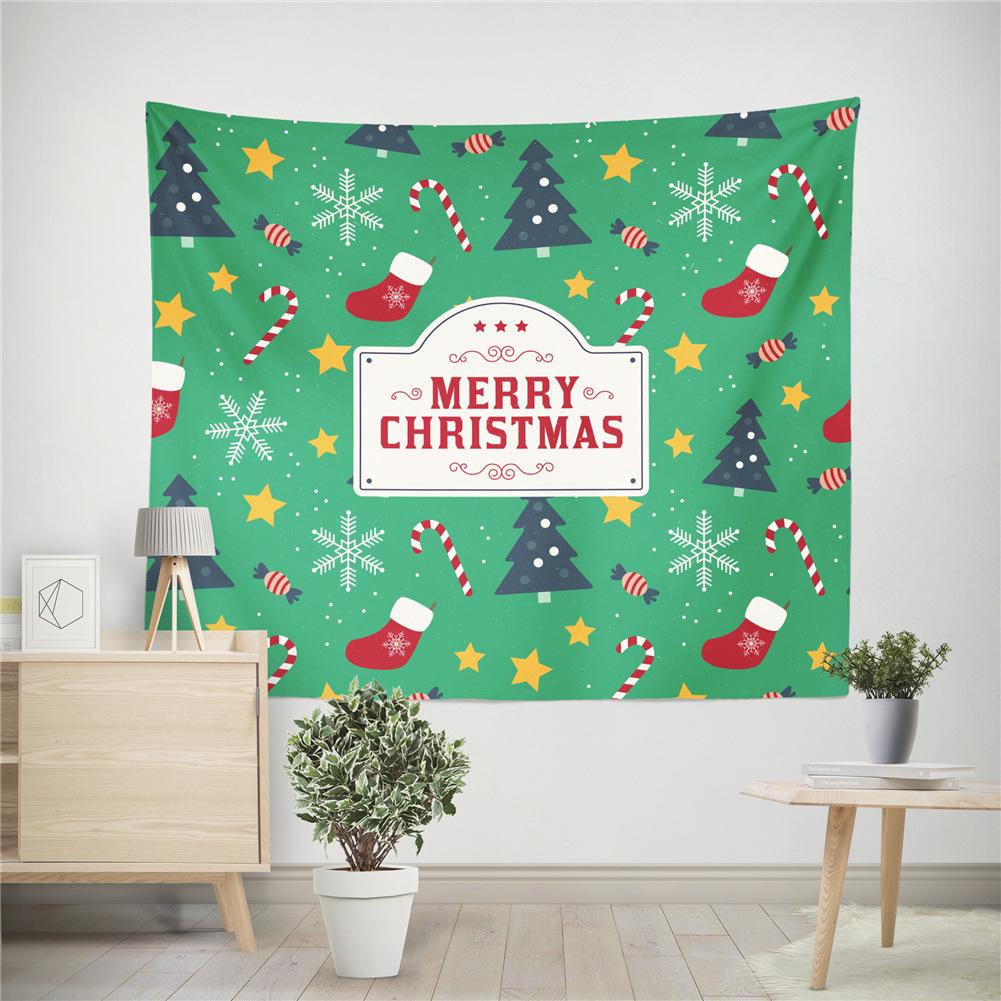 Домашний гобелен, рождественское украшение, пляжное полотенце, коврик для сидения, модная пляжная шаль, холст