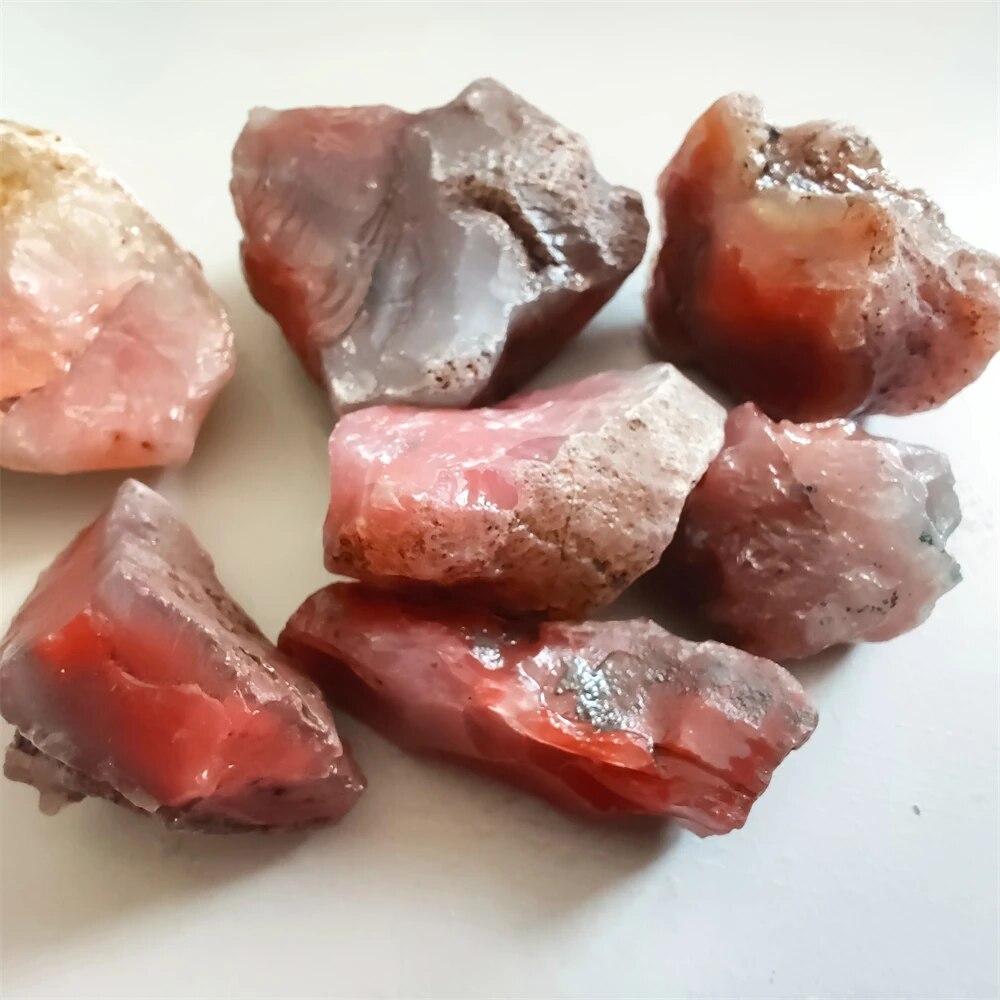 Натуральный южный красный агат, грубый сердолик, диффузор, масло, необработанный камень, образец аквариума, сада, украшения дома, камень