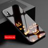 Чехол для телефона из закаленного стекла с тыквой для iPhone 12 11 Pro Max 5 6 7 8 PLUS X XS XR XSMax Shell 12Pro Cover Shell