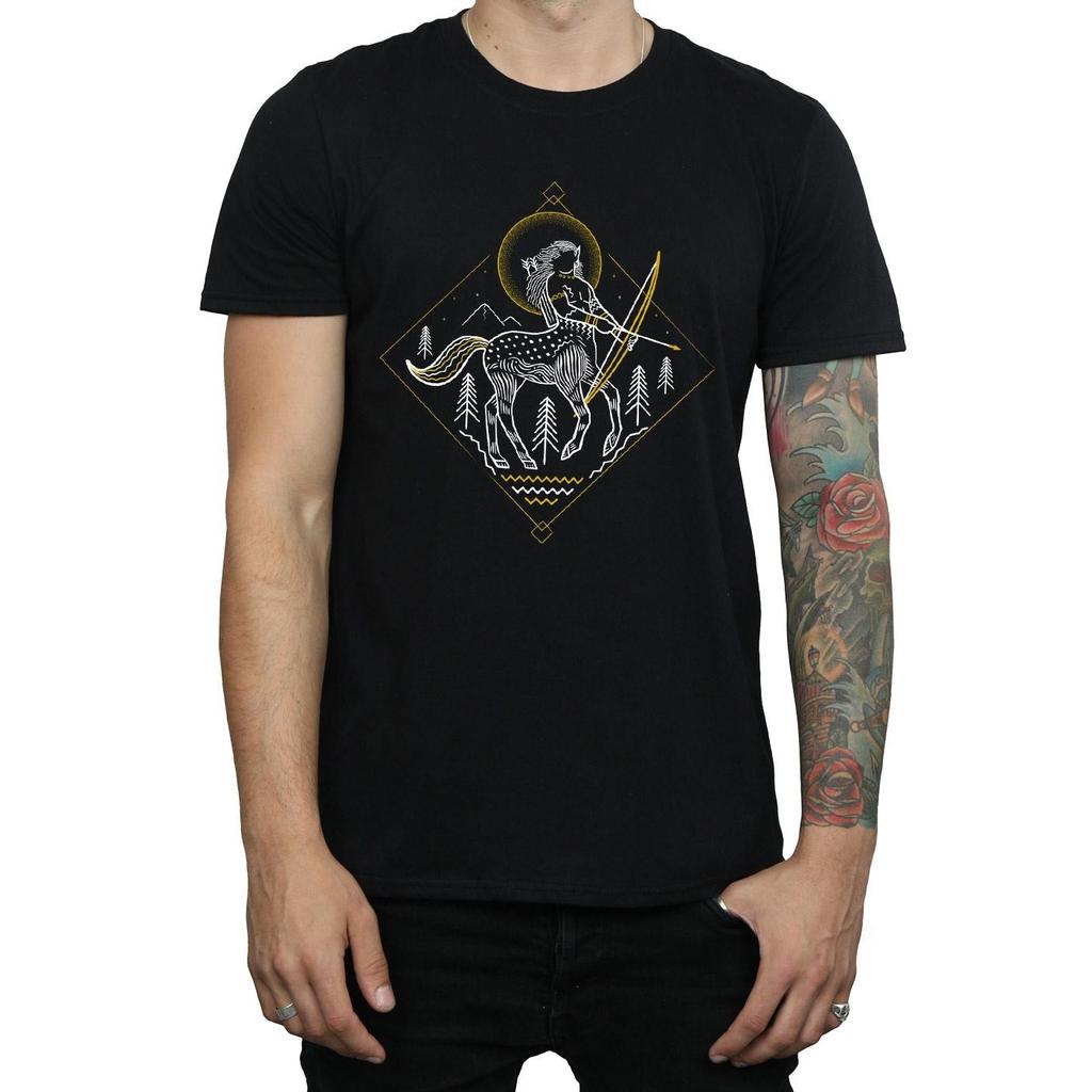 Harry Potter Mens Centaur Line Art T-Shirt