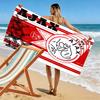 AFC Ajax Print Beach Towel, Large Soft Quick Dry Towel for Beach Camping Swimming