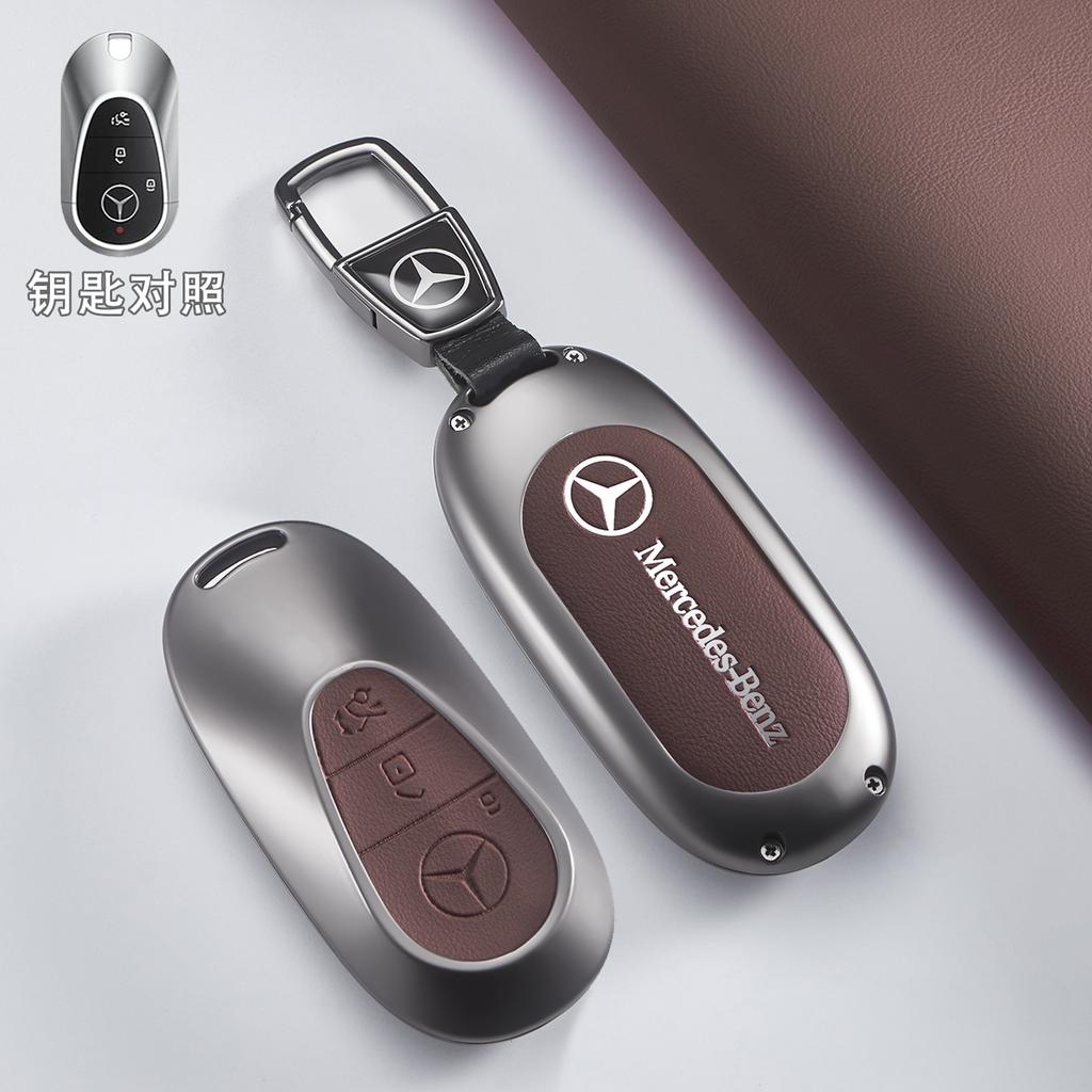 Чехол для смарт-ключа автомобиля для Mercedes Benz C E S Class GLC CLE EQE W206 W214 W223 S350 S400 S450 E300 Брелок