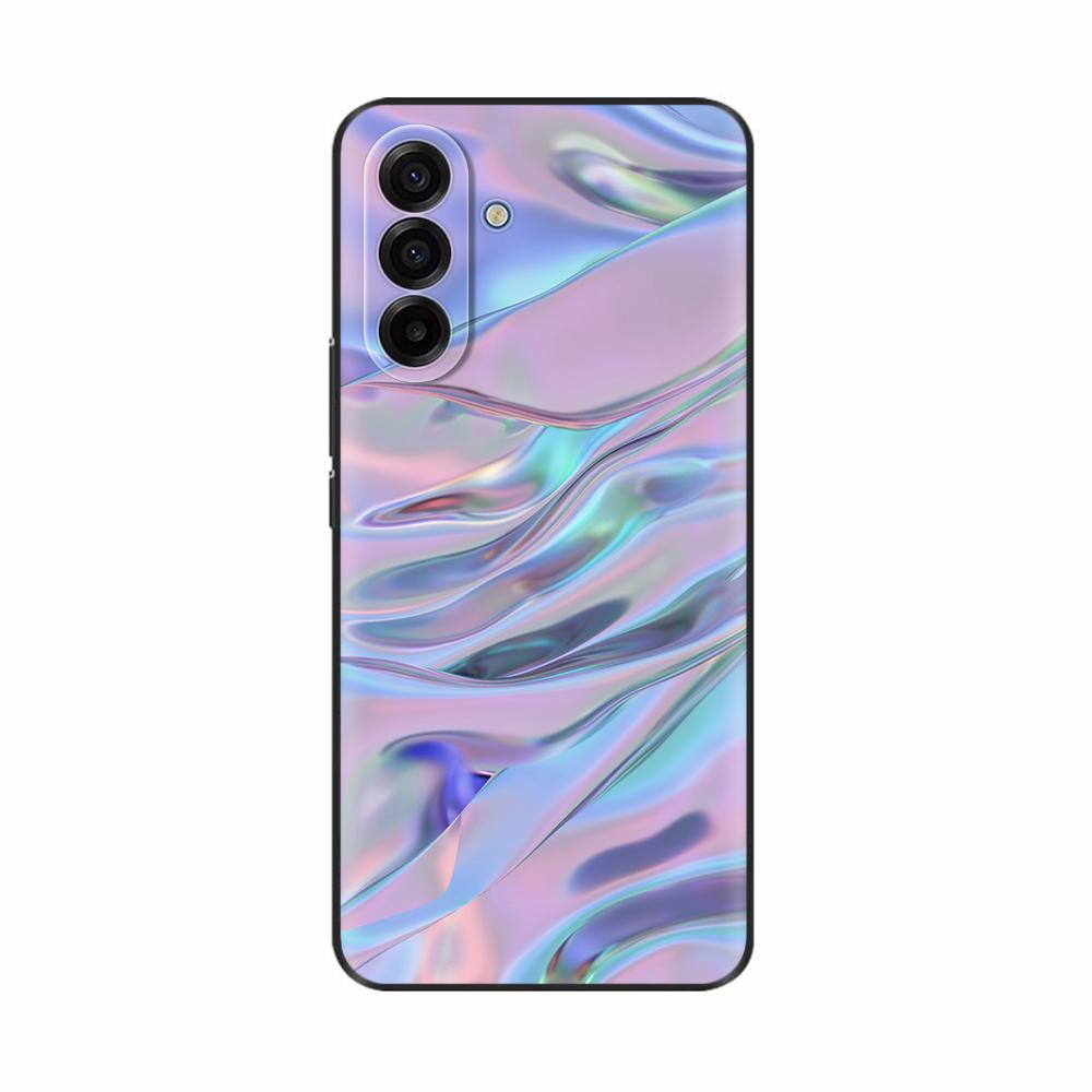 Чехол для Samsung Galaxy A17 5G Цветной Цветочный Чехол Мягкий Силиконовый Чехлы для Телефона Для Samsung A17 Чехол A 17 SamsungA17 Задняя Крышка