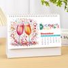 2025 Special Shape Firework Diamond Painting Desk Calendar 5D DIY Diamond Art Tabletop Decorations Rhinestones Desktop Calendar