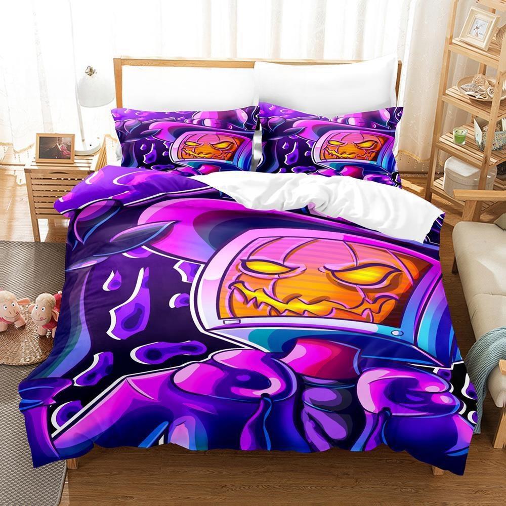 3D Принт Аниме Pyrocynical Постельное Белье Односпальный Полуторный Двуспальный Кинг-сайз Комплект Постельного Белья Взрослый Детский Спальня Комплект Пододеяльника Домашний Текстиль
