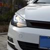 Накладки на фары Volkswagen Golf 7 - Черные Наклейки на кузов/Модифицированные аксессуары