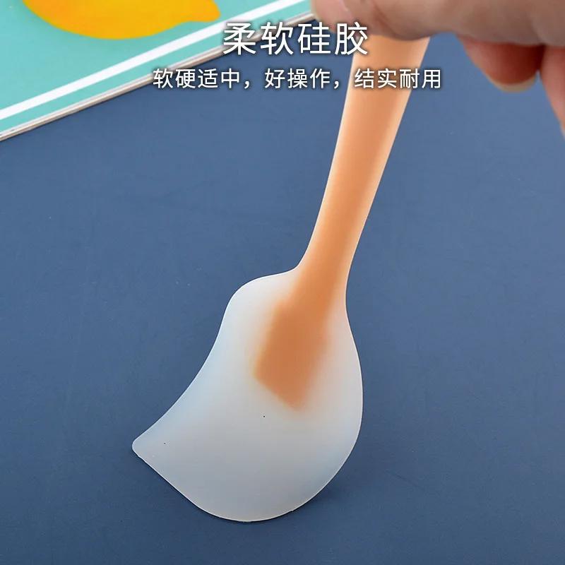 Baking with A Non-stick Spatula, Cream with Silicone Tools, Butter, Softer, Heat Resistant, Kitchen Pastry Tools, Scraper 1PCS