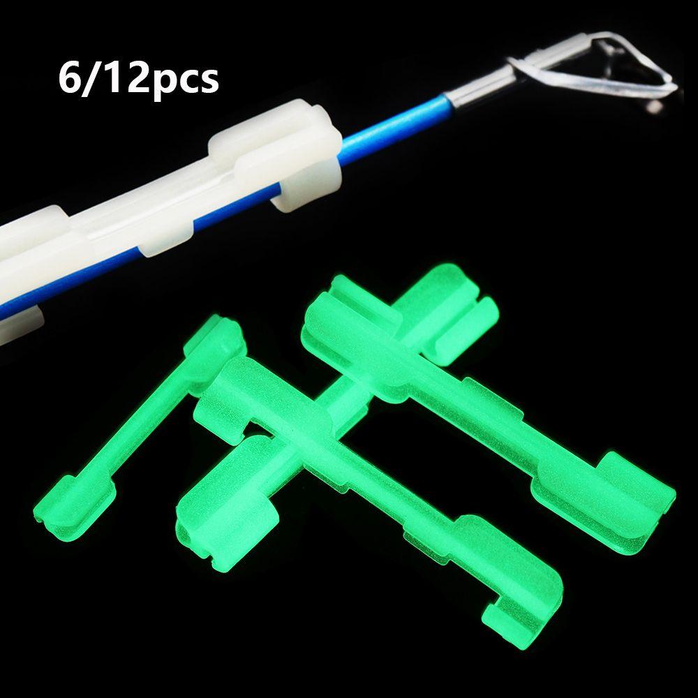 New Light Dark fishing rod feeder fluorescent light sticks float hold Fishing glow stick Clip