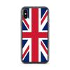 Чехол для iPhone – Многоцветный – Drapeau Royaume-Uni – Souple – Совместимый с iPhone X – Уникальный дизайн
