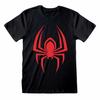 Spider-Man Unisex Adult Hanging Spider Logo T-Shirt