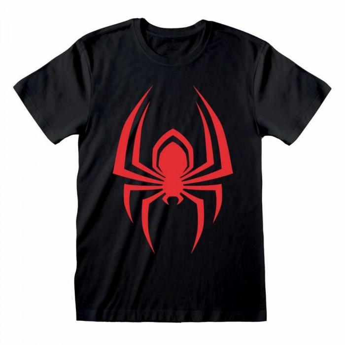 Spider-Man Unisex Adult Hanging Spider Logo T-Shirt