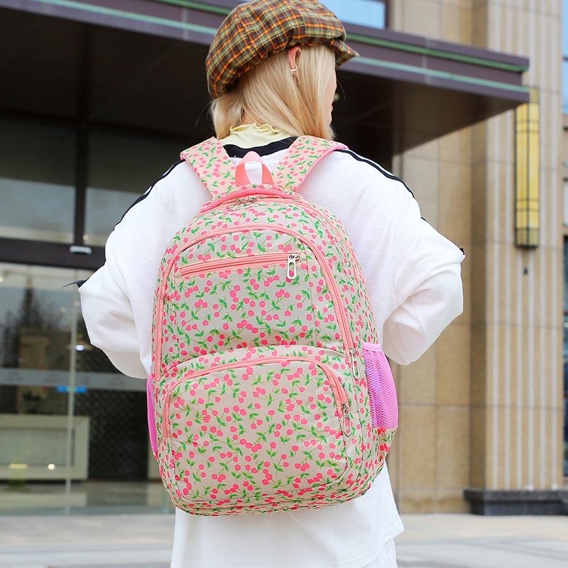 Женский комплект из трех рюкзаков для учеников младших классов, школьный ранец с сумкой через плечо, сумка для ручек