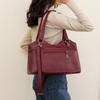 Женская сумка из мягкой кожи, большая вместительная сумка для матери среднего возраста, сумка через плечо через плечо