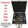 6 Set Aluminum Alloy Tuning Fork Yoga Meditation Healing Sound Treatment Percussion Instruments Musical Relaxing Mood