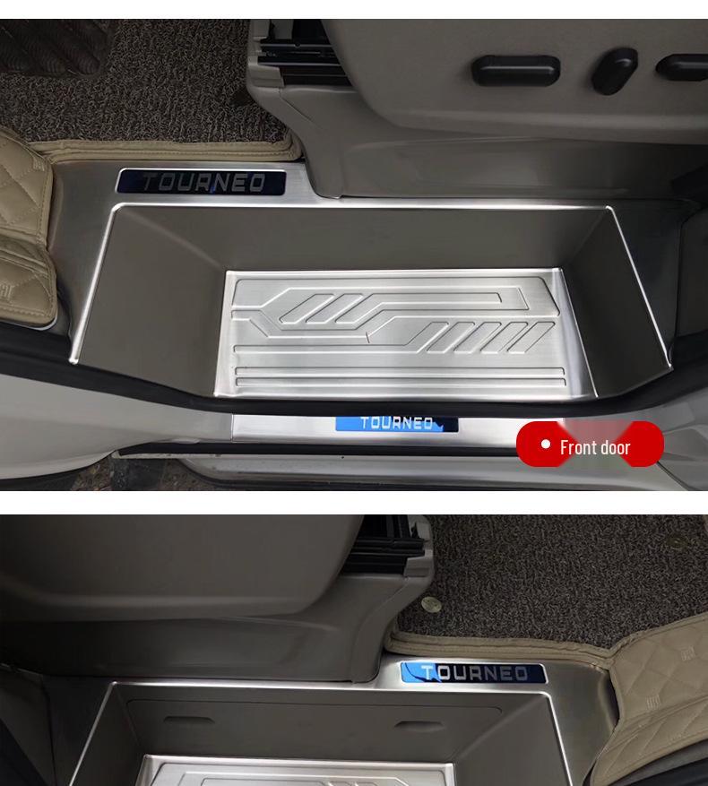 Комплект порогов и защиты заднего бампера Ford Tourneo