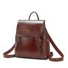 Genuine Leather Women's Stylish Cowhide Backpack Women's All-in-one Simple Bag with Superior Sense Women's Backpack