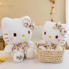 Очаровательная плюшевая кукла-подушка Hello Kitty - Мультяшная подушка-поддержка для спины - Подарок на день рождения для детей