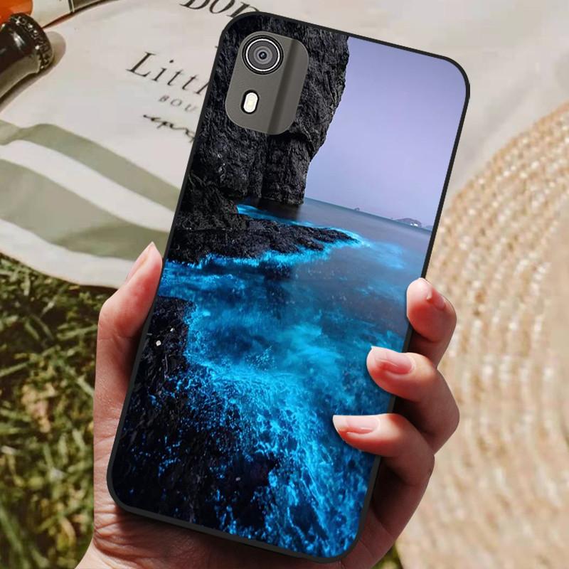 Чехол для Nokia C02 C 02 2023 Мягкий силиконовый чехол на заднюю панель для Nokia C02 Чехол для телефона NokiaC02 Черный бампер TPU Funda Coque