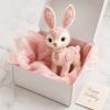 Creative Design Animal Patchwork Set Floral Fabrics Animal Toy Craft  For Adult Beginners