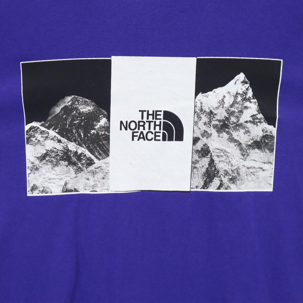 The North Face Футболка с длинным рукавом S Синий Рон Т Мужская Б/У