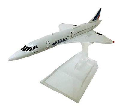 Kiumi Concorde Сверхзвуковой Пассажирский Самолет, Air France, Масштаб 1/400, Металлическая Модель, Полная Модель Самолета