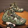 Men's Plus Size Camouflage Fashionable Velvet Warm Outdoor High Top Hiking Shoes Hiking Shoes Outdoor Casual Shoes