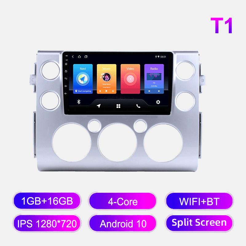 Android Car Radio For Toyota FJ Cruiser 2007-2013 Multimedia Player Head Unit Stereo GPS Navigation BT WIFI 1+16GB