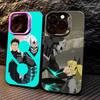 Горячий Аниме K-Kaiju No Чехол для Телефона Для iPhone17,16,15,14,13,12,11 Plus,Pro Max Цветной Посеребренный Внутренний Чехол